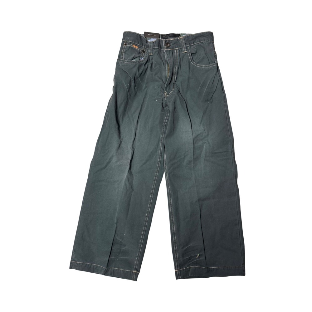 Urban Up Urban Pipeline Boys Size 8 Skater Pants Teal Green Wide Leg NWT